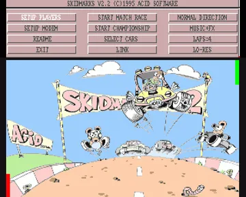 Super SkidMarks (OCS & AGA)_Disk1 screen shot title